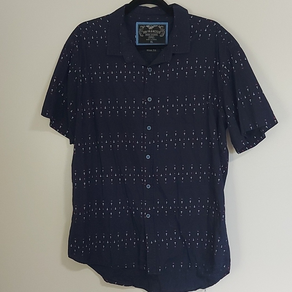 3/$10 Xl San Francisco work shirt - casual button down